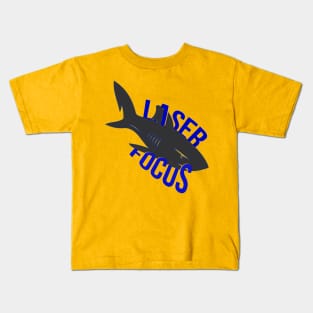 Laser Focus Shark Kids T-Shirt